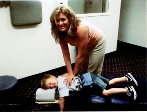Austin Wellness Chiropractic pediatric adjustment